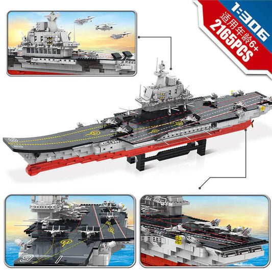 LELE 8556 USS Liaoning 1:306 Aircraft Carrier