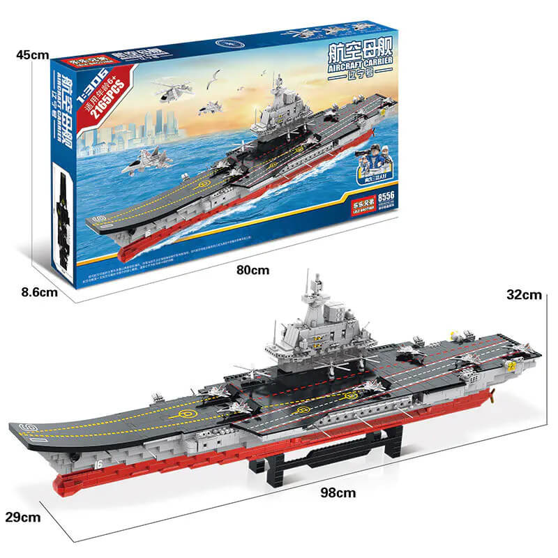 LELE 8556 USS Liaoning 1:306 Aircraft Carrier