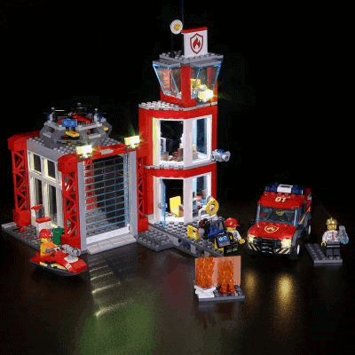 LEGO 60216 Led Light Fire Brigade Brick kits