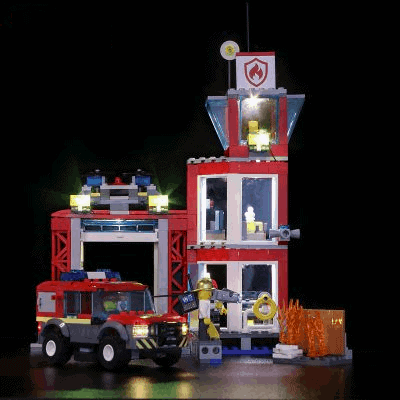 LEGO 60216 Led Light Fire Brigade Brick kits