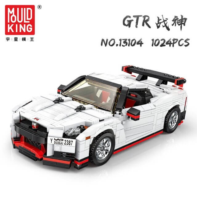 MOULDKING 13104 MOC-20518 Nismo Nissan GTR R35 Creative Idea