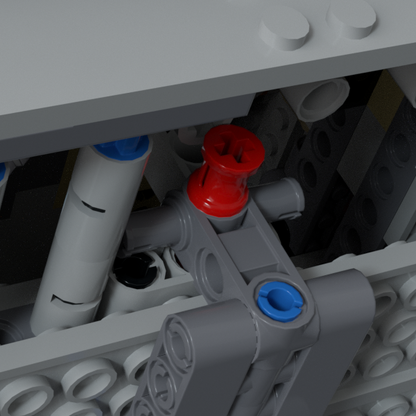 MOC Star Wars Millennium Falcon Vertical Display Stand for 75192