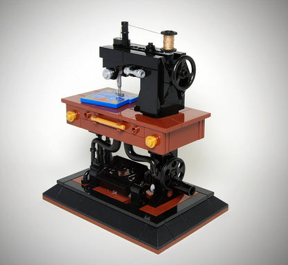 MOC-41609 Antique Singer Sewing Machine Kinetic Sculpture