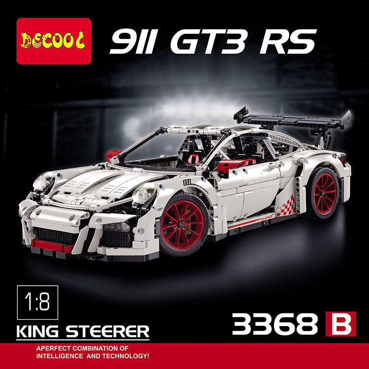 90089A 90089B 90089C Technic 'Porsche' 911 GT3 RS Sports car Building Block model 2728pcs Ship From China