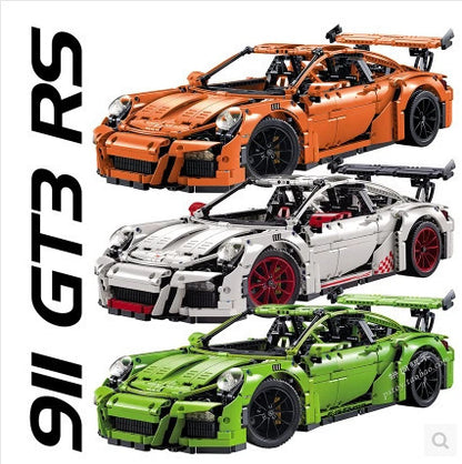 90089A 90089B 90089C Technic 'Porsche' 911 GT3 RS Sports car Building Block model 2728pcs Ship From China