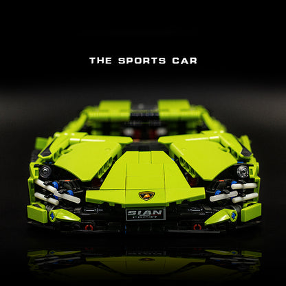 9913 Moc Technic 1:14 LAM static version Sports Car Building Blocks Super Car Bricks 1280PCS Toys From China.