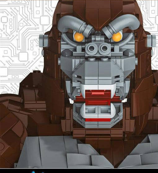 992 Movie &amp; Games KING KONG OVERLORD Building Blocks 3000pcs Bricks Toys Model Ship From Europe 3-7 Days Delivery