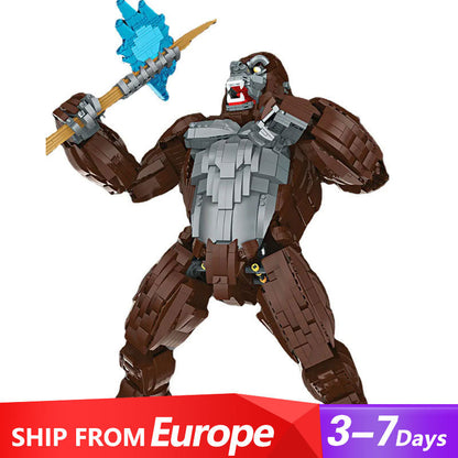 992 Movie &amp; Games KING KONG OVERLORD Building Blocks 3000pcs Bricks Toys Model Ship From Europe 3-7 Days Delivery