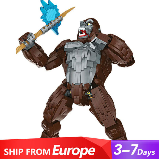 992 Movie &amp; Games KING KONG OVERLORD Building Blocks 3000pcs Bricks Toys Model Ship From Europe 3-7 Days Delivery