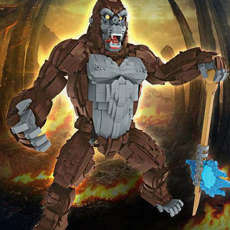 992 Movie &amp; Games KING KONG OVERLORD Building Blocks 3000pcs Bricks Toys Model Ship From Europe 3-7 Days Delivery
