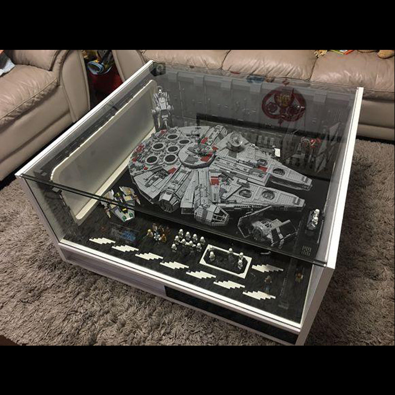 MOC-0631 Star Wars Docking Bay 327 Hanger MOC for minifig scale UCS Falcon Limited Edition building blocks bricks set