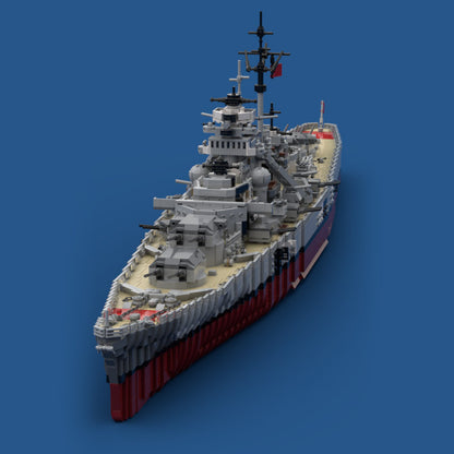 MOC-29408 Bismarck building blocks bricks set