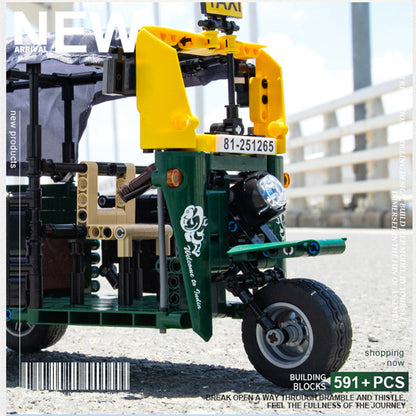 Achko 50002 MOC Technic COME ALIVE with static version Model Building Blocks 568pcs Bricks toys from China.