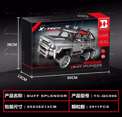 BUILO QC006 Land Rover Defender Pick Up 6 Wheels Flying Huntsman Kahn Design