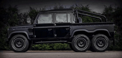 BUILO QC006 Land Rover Defender Pick Up 6 Wheels Flying Huntsman Kahn Design