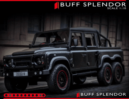 BUILO QC006 Land Rover Defender Pick Up 6 Wheels Flying Huntsman Kahn Design