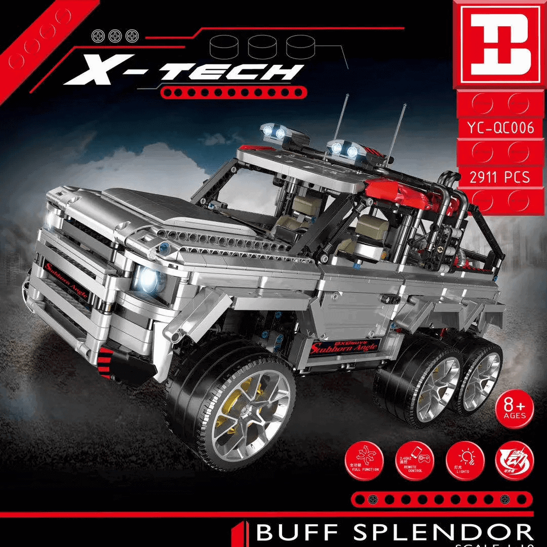 BUILO QC006 Land Rover Defender Pick Up 6 Wheels Flying Huntsman Kahn Design