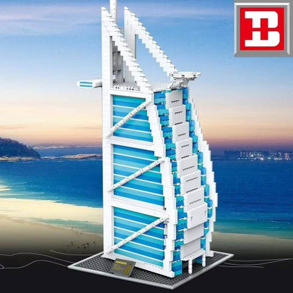 BUILO YC-20004 Burjal Arab Tower Hotel (Dubai Yacht Hotel) 1:400