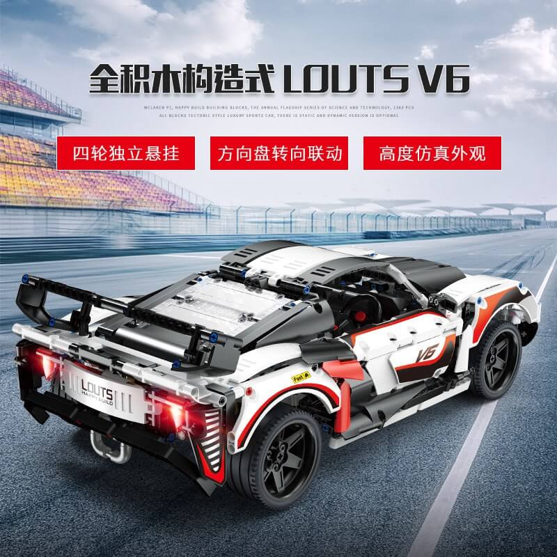 BUILO YC-QC011 MOC-31714 Lotus Exige V6 42096 C Model by GeyserBricks