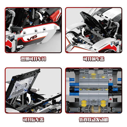 BUILO YC-QC011 MOC-31714 Lotus Exige V6 42096 C Model by GeyserBricks