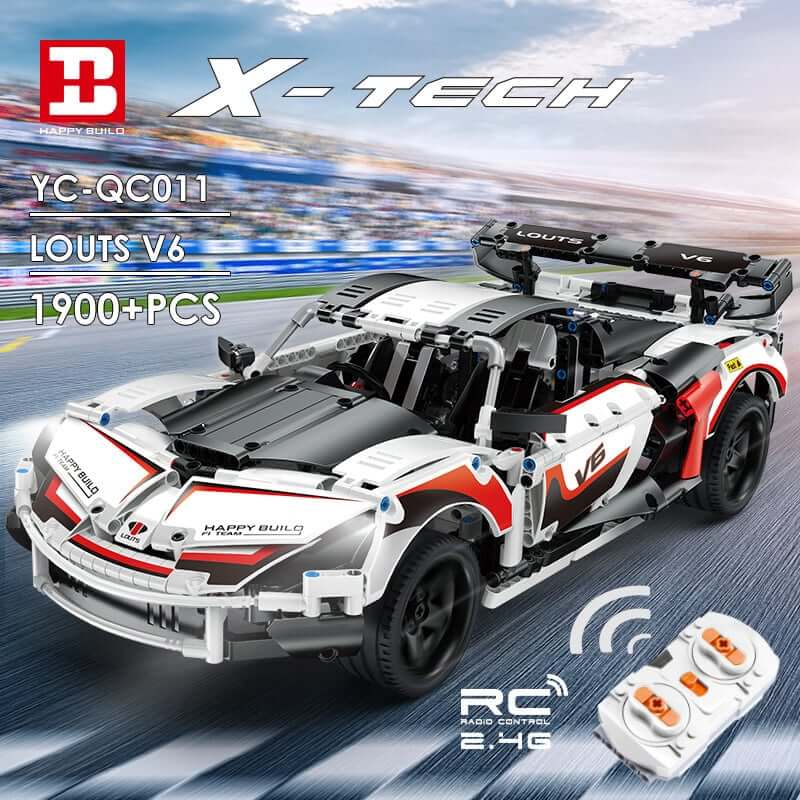 BUILO YC-QC011 MOC-31714 Lotus Exige V6 42096 C Model by GeyserBricks