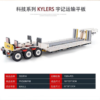 BUILO YC-QC016 Step Deck Trailer