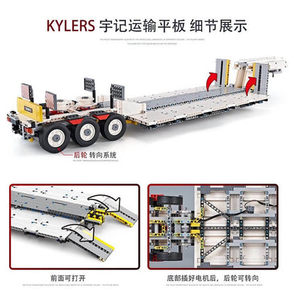 BUILO YC-QC016 Step Deck Trailer
