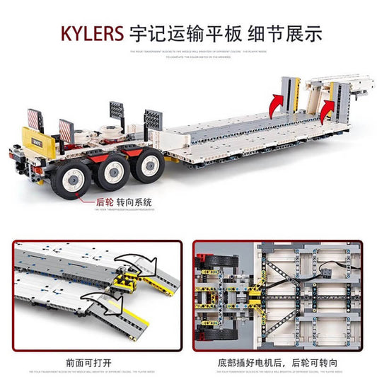 BUILO YC-QC016 Step Deck Trailer