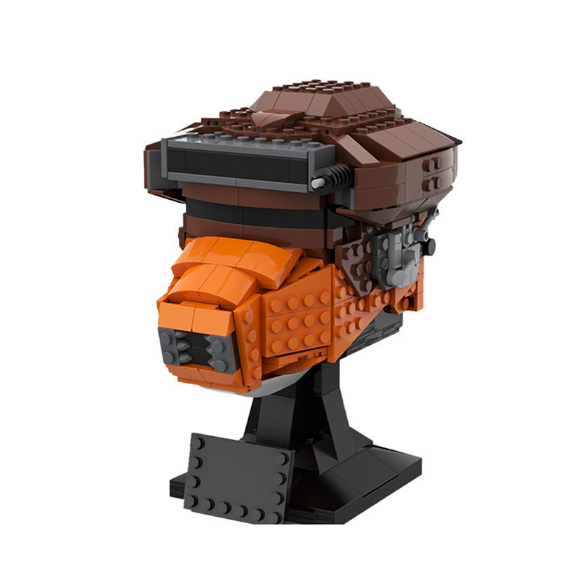 BuildMo MOC-60164 Boushh Helmet Ship From China