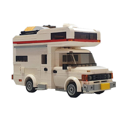 BuildMoc C6810 MOC “Camper” Van Adult Boy Gift Camping Car Model Building Block Set From China（PDF manual）