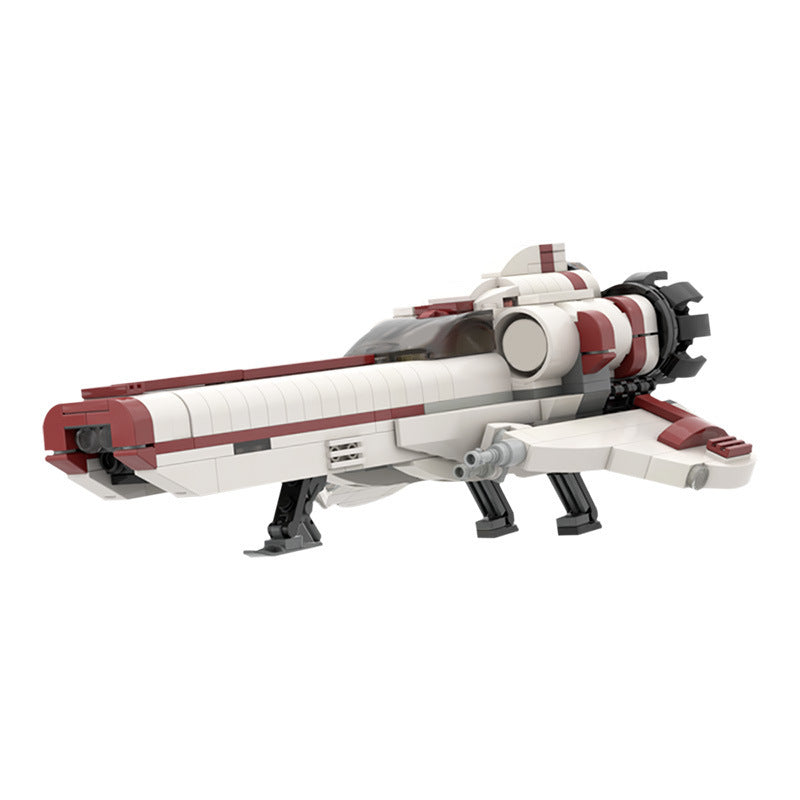 BuildMoc MOC-35518 Star Wars Battleship Kit Galactica Viper Empire Battle Pack Model Building Blocks Ship from China.