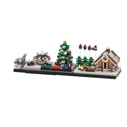 BuildMoc MOC-59940  Design Winter Wonderland Building Block Set From China [PDF manual]