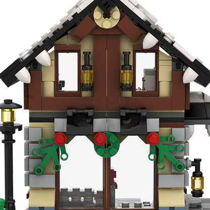 BuildMoc MOC-59945 Winter Sports Goods Store From China（PDF manual）