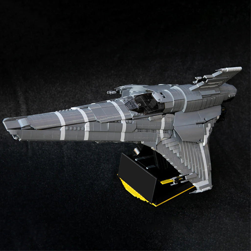 BuildMoc Star Wars UCS Viper MK VII Spaceship Model Building Blocks Toys Ship from China.