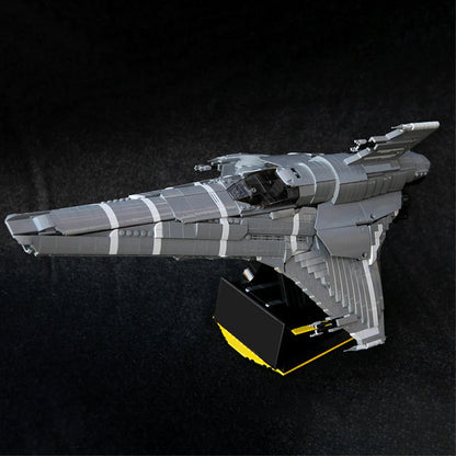 BuildMoc Star Wars UCS Viper MK VII Spaceship Model Building Blocks Toys Ship from China.