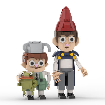 Over the Garden Wall Wirt,Greg,Beatrice,Greg's Frog