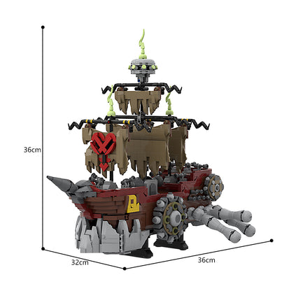MOC-159076Kingdom Hearts Pirate Ship Heartless