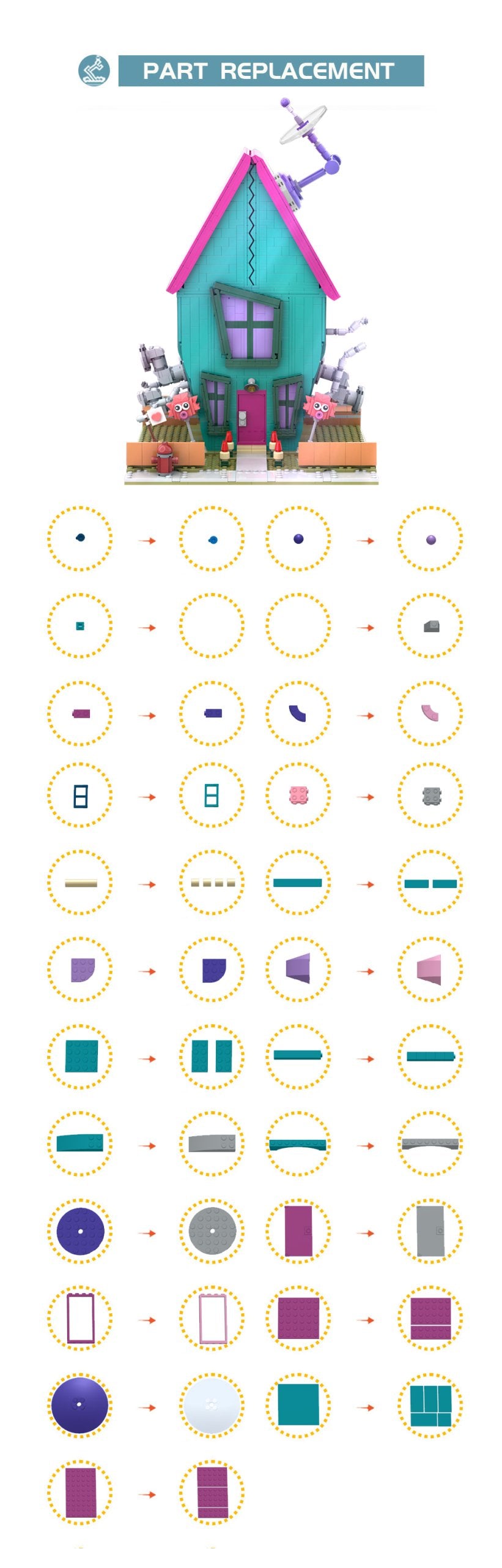 MOC-111735 invader zim Zim's house