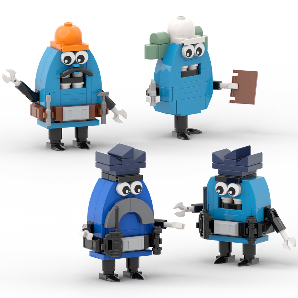 Inside Out Bloofy,Pouchy,Lance Slashblade,Nostalgia ,Fritz,Forgetter Paula,Frank,Dave ,Deep Dark Se