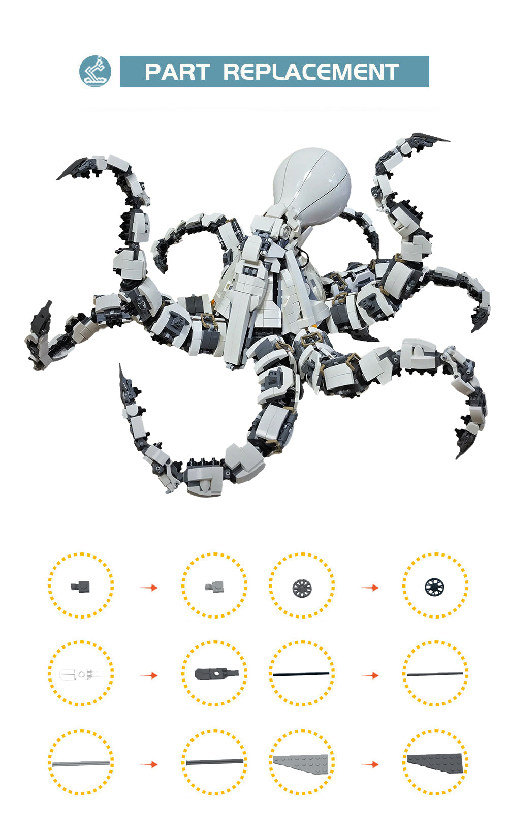 Mecha£¬Octopus toys