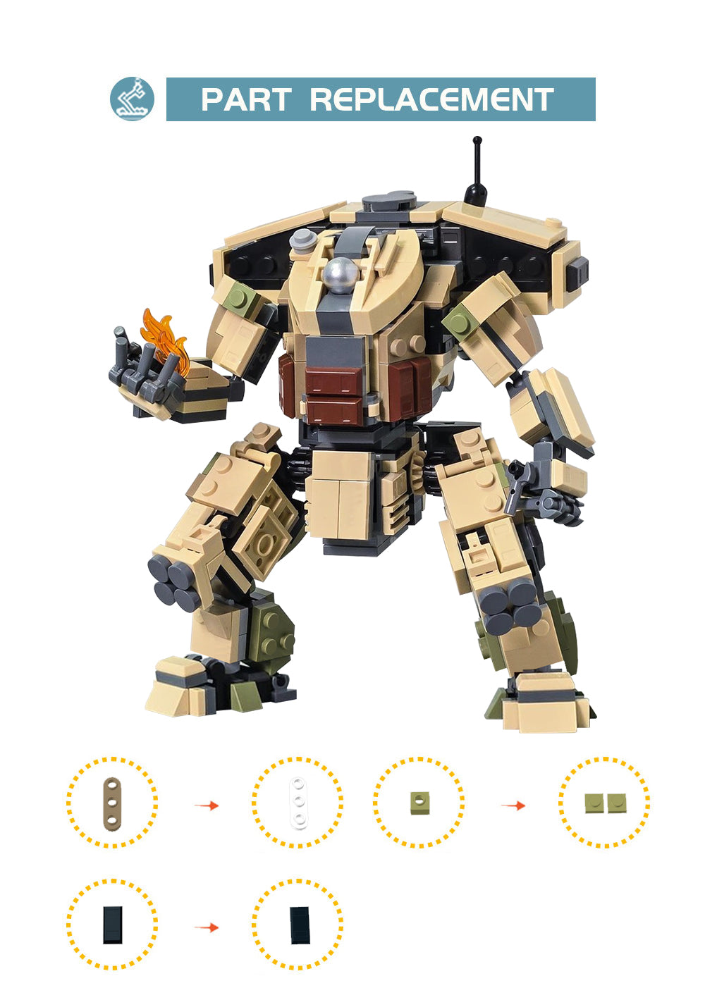 MOC-167752 Titanfall Scorch Titan