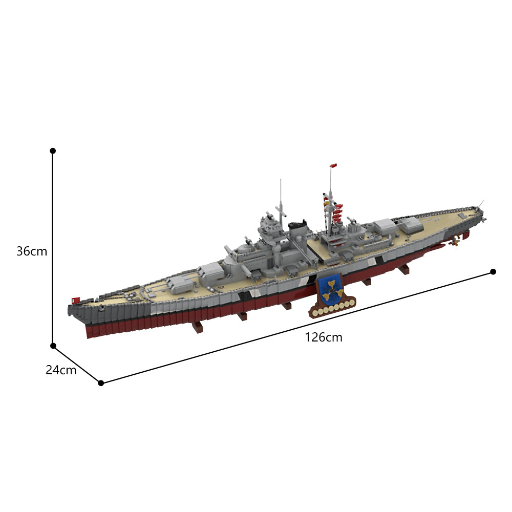 MOC-84840 German battleship Bismarck