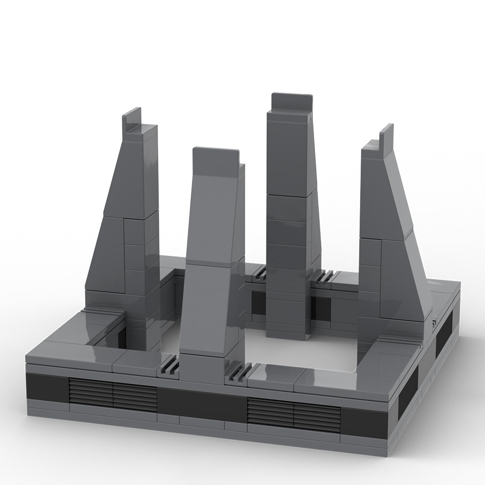 Multicolor Saturn V Launch Platform