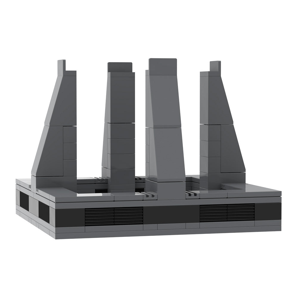 Multicolor Saturn V Launch Platform