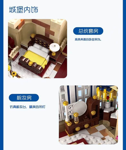 MOULDKING 13132 Disney Cinderella Castle Big version 8300pcs