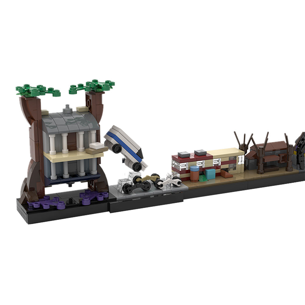MOC Stranger Things Skyline Architecture