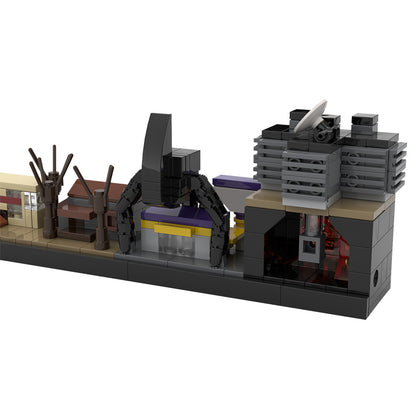 MOC Stranger Things Skyline Architecture