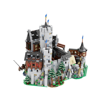 MOC-24877 Lowenstein Castle - Official Expansion building blocks kit with compatible bricks