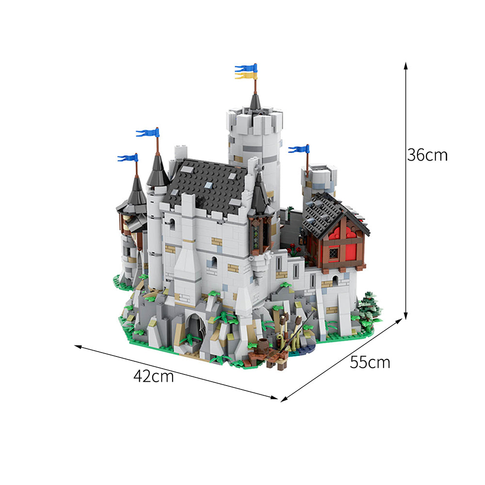 MOC-24877 Lowenstein Castle - Official Expansion building blocks kit with compatible bricks