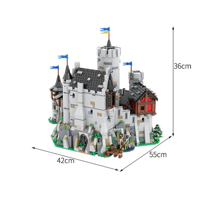 MOC-24877 Lowenstein Castle - Official Expansion building blocks kit with compatible bricks